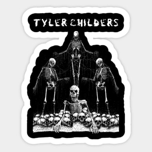 Skull Tyler Controller Sticker